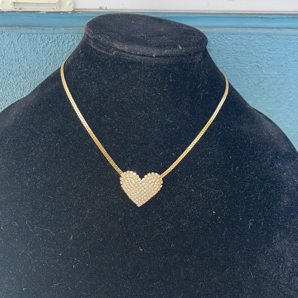 Nicole Miller Gold Plated Necklace.